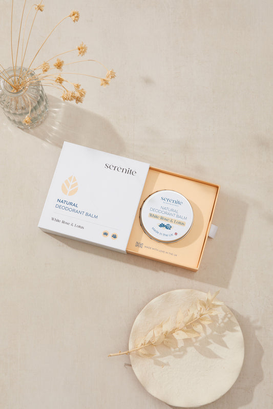 White Rose & Lotus Natural Deodorant (60g)